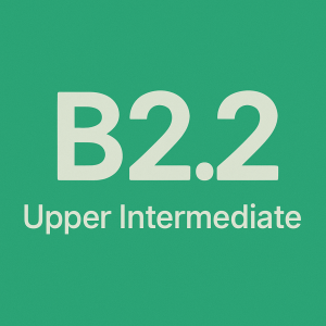 Level: B2.2 - Intermediate (Adults)