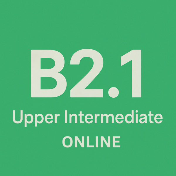 B2.1 Upper Intermediate Online